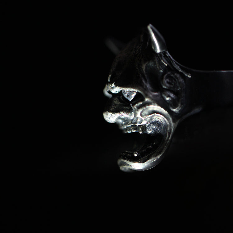 Japanese Demon Oni Ring - Holy Buyble