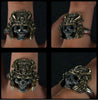 Japanese Samurai Skull Ring - Holy Buyble