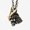 Japanese Samurai Skull Pendant - Holy Buyble