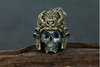 Japanese Samurai Skull Pendant - Holy Buyble