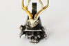 Japanese Samurai Skull Pendant - Holy Buyble