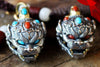 Kirin Unicorn Foo Dog Lion Pendant Necklace