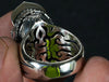 Masked Ghost Knight Skull Ring - Holy Buyble