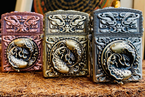 Lizard & Skull Custom Lighter Case