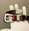 La Bretagna Italian Leather Buckle Dog Collar - Holy Buyble