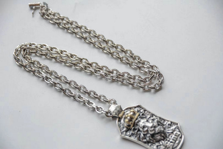 Lion Leo Pendant Necklace 