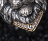 Crowned Lion King Ring - Holy Buyble