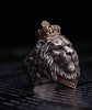 Crowned Lion King Ring - Holy Buyble