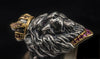 Crowned Lion King Ring - Holy Buyble