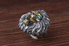 Royal Blue Lion Ring - Holy Buyble