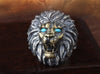 Royal Blue Lion Ring - Holy Buyble