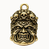 Mahakala Skull Key Ring Key Chain Pendant