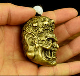 Mahakala Skull Key Ring Key Chain Pendant