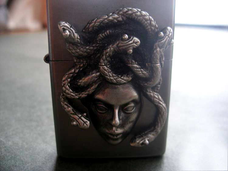 Medusa Lighter Case - Holy Buyble