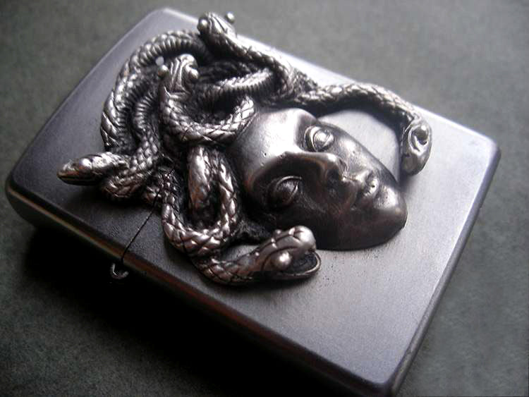 Medusa Lighter Case - Holy Buyble