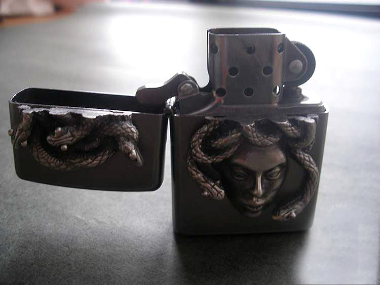 Medusa Lighter Case - Holy Buyble