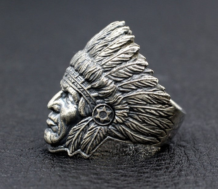 Native American Chief Ring