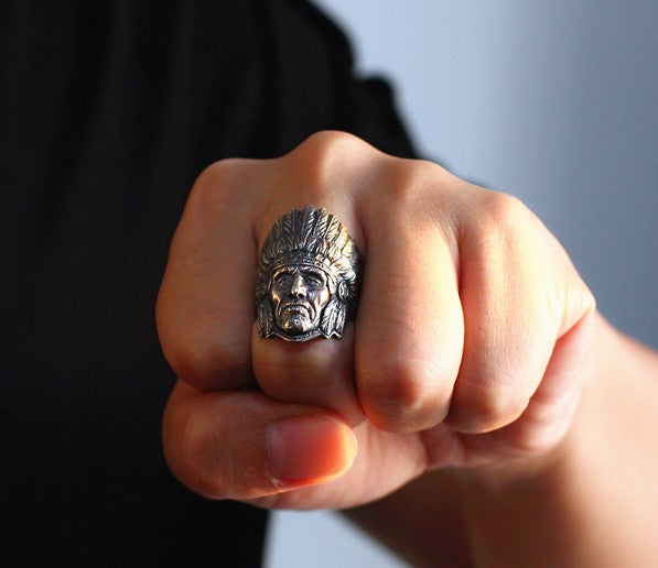 Native American Chief Ring