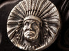 Native American Chief Button - Holy Buyble