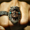 Native American Bear Head Ring - Holy Buyble