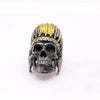 Native American Skull Ring - Holy Buyble