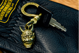 Brass Oni Key Ring - Holy Buyble