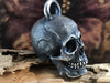 Open Jaw Silver Skull Pendant - Holy Buyble