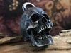 Open Jaw Silver Skull Pendant - Holy Buyble