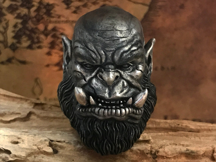 Warcraft Orgrim Doomhammer Ring - Holy Buyble