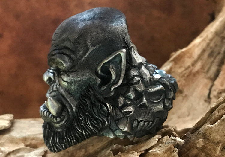 Warcraft Orgrim Doomhammer Ring - Holy Buyble