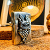 Skull Masked Owl Custom Lighter Case - Holy Buyble