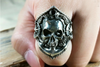 Pirate Skull Ring - Holy Buyble