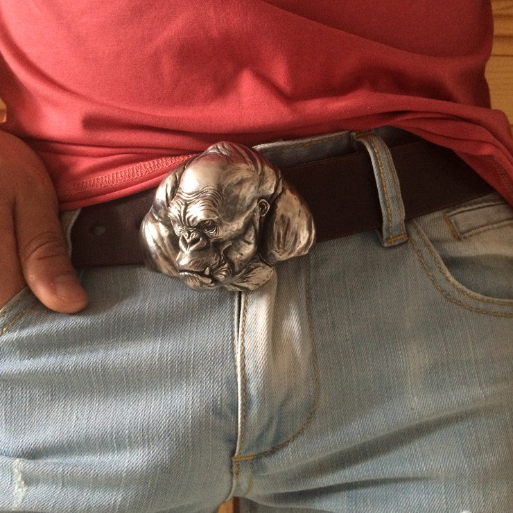 Raging Ape Gorilla Belt Buckle - Holy Buyble