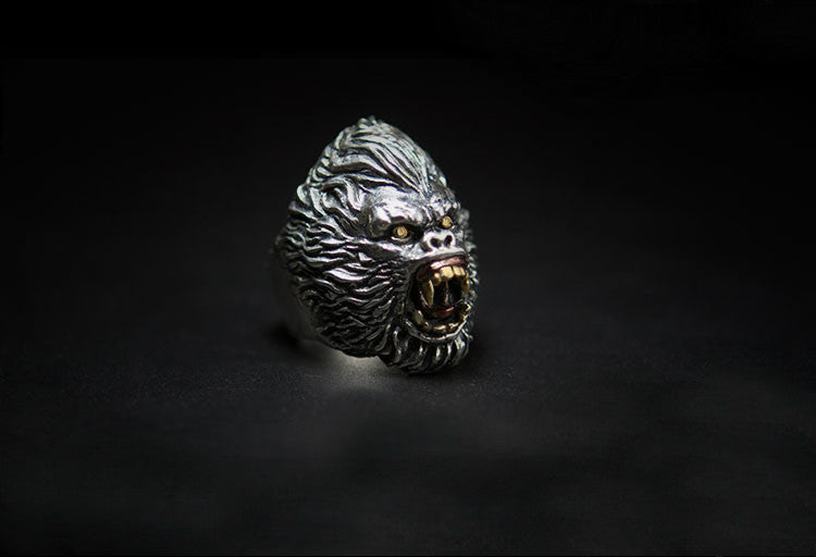 Raging Ape Gorilla Ring - Holy Buyble