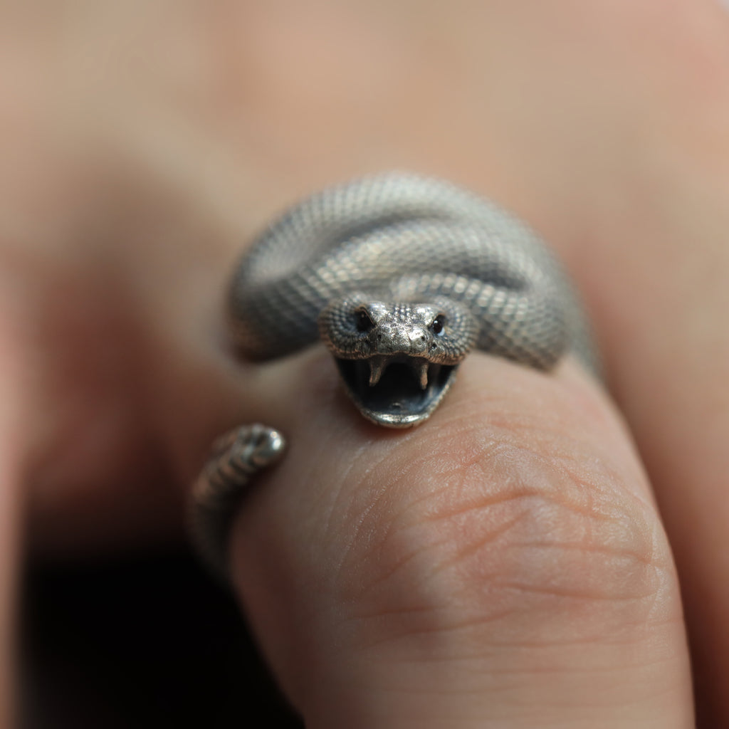 Rattlesnake Snake Ring