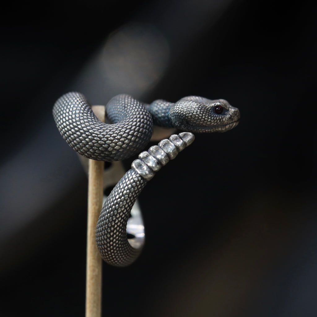 Rattlesnake Snake Ring