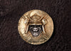 Japanese Samurai Mask Button - Holy Buyble