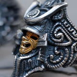 Japanese Samurai Skull Ring - Holy Buyble