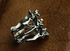 spine skeleton skull ring