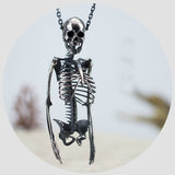 Half Skeleton Pendant - Holy Buyble