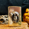 Lizard & Skull Zippo Custom Case