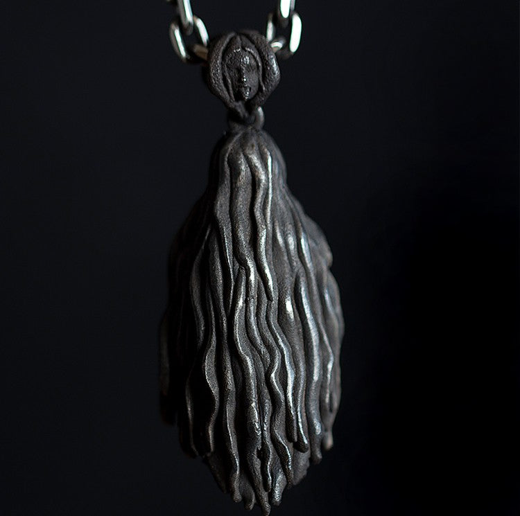 Skeleton Witch Pendant - Holy Buyble