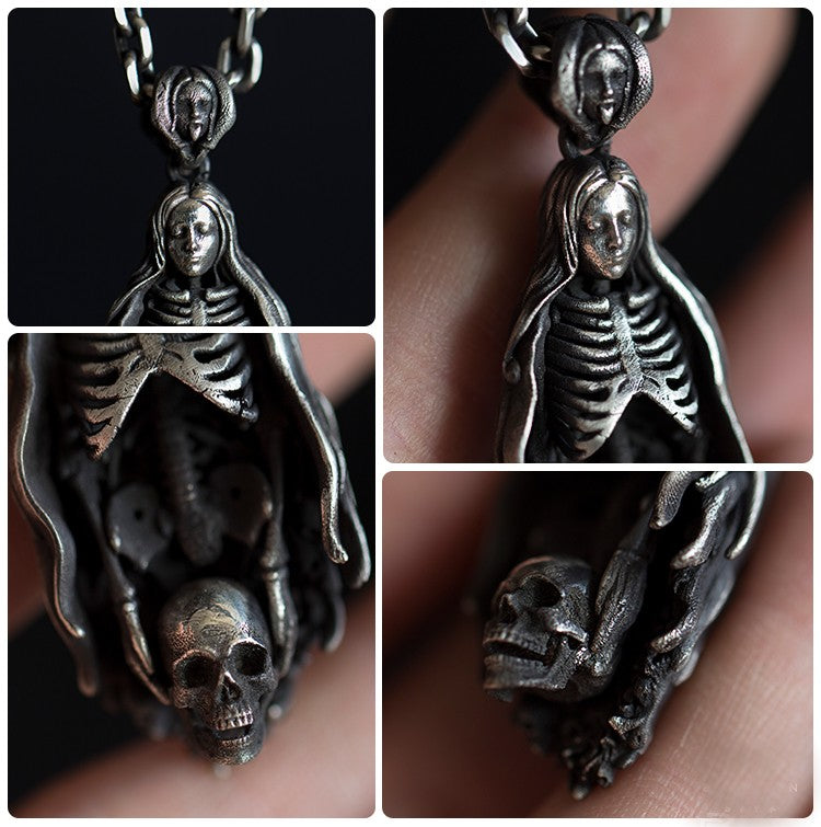 Skeleton Witch Pendant - Holy Buyble