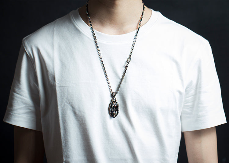 Skeleton Witch Pendant - Holy Buyble