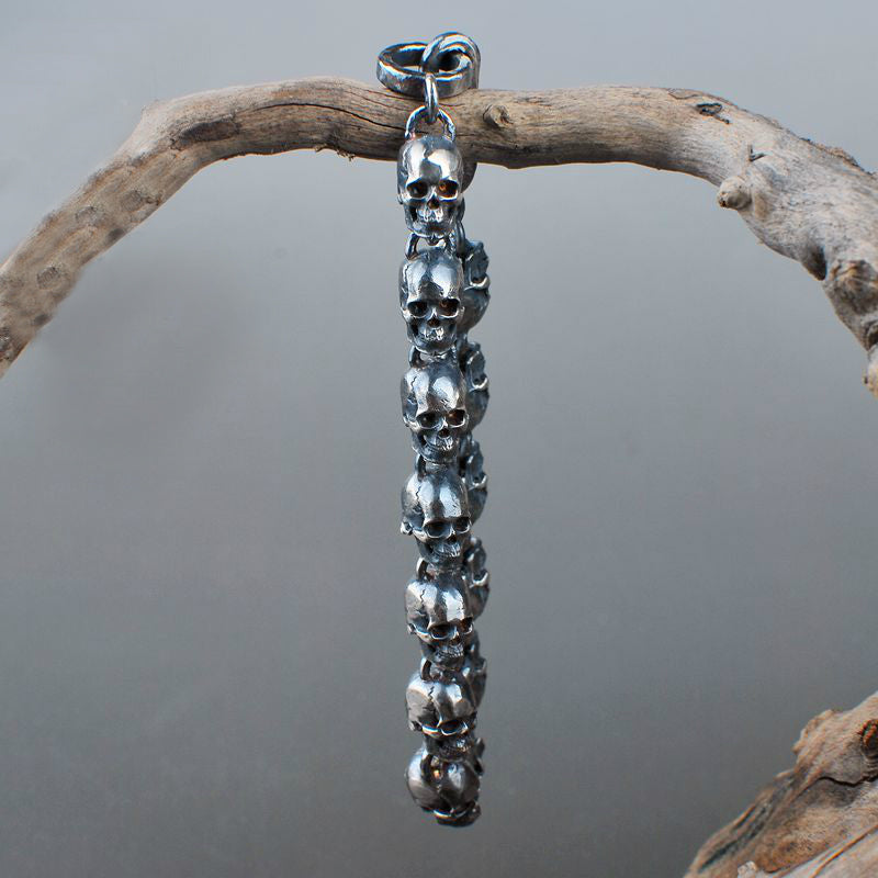Miniature Skull Chain Bracelet - Holy Buyble
