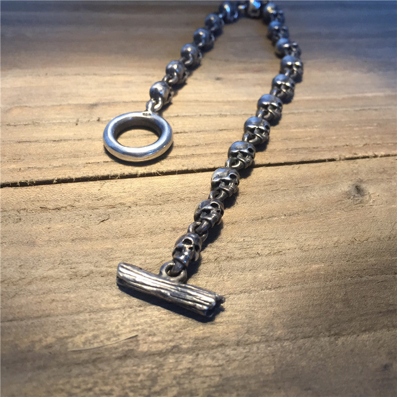 Skull Chain Bracelet - Holy Buyble