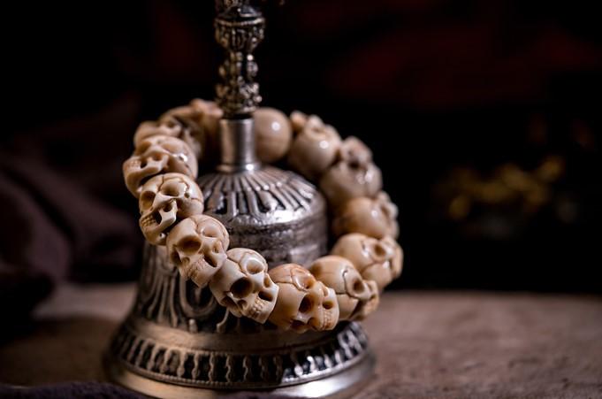 Deer Antler Decayed Skull Bracelet - Holy Buyble