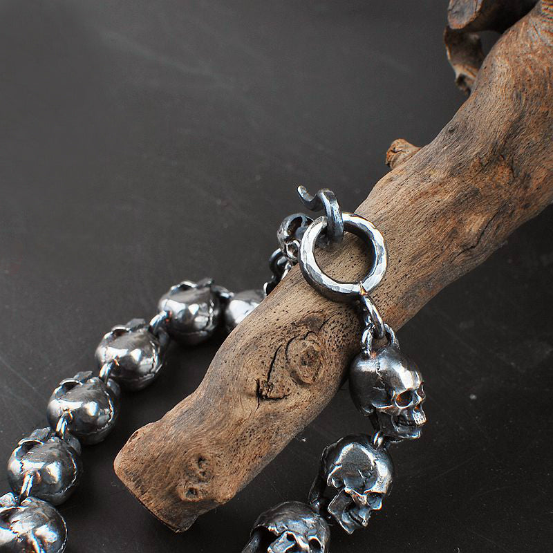 Miniature Skull Chain Bracelet - Holy Buyble