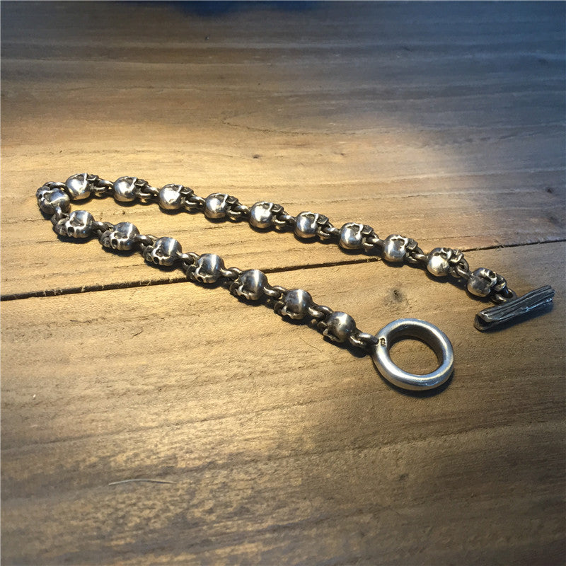 Skull Chain Bracelet - Holy Buyble