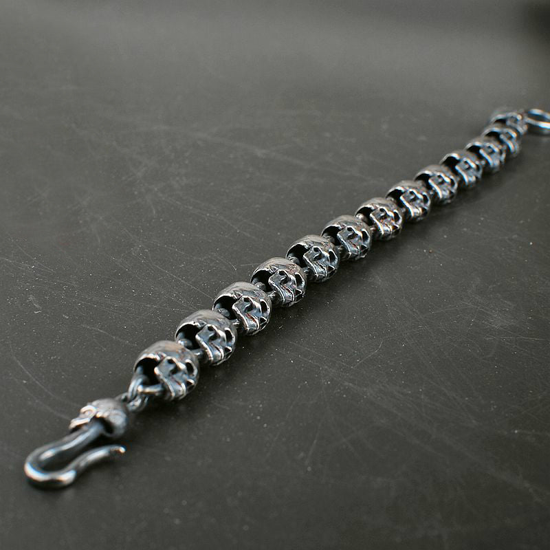 Miniature Skull Chain Bracelet - Holy Buyble